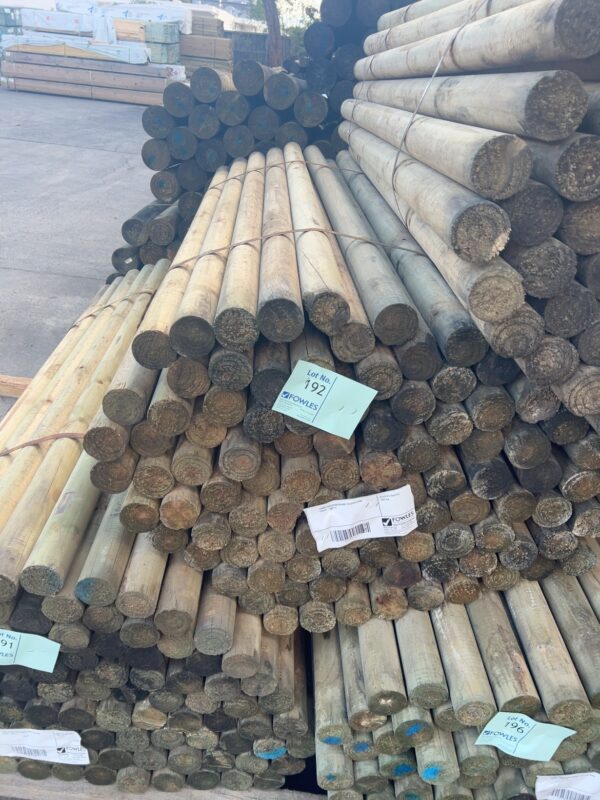 75MM PRECISION ROUND TREATED PINE POLES-100/1.8