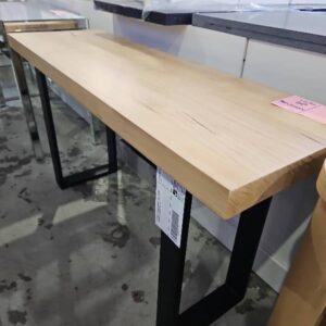 EX DISPLAY PANAMA CONSOL TABLE 1400MM MESSMATE RRP$990 SOLD AS