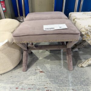 EX STAGING - OTTOMAN, SOLD AS IS