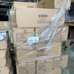 PALLET OF 800MM DOUBLE TOWEL RAILS SOLD AS IS
