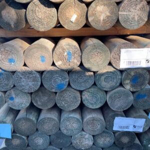 150MM PRECISION ROUND TREATED PINE POLES-20/2.4