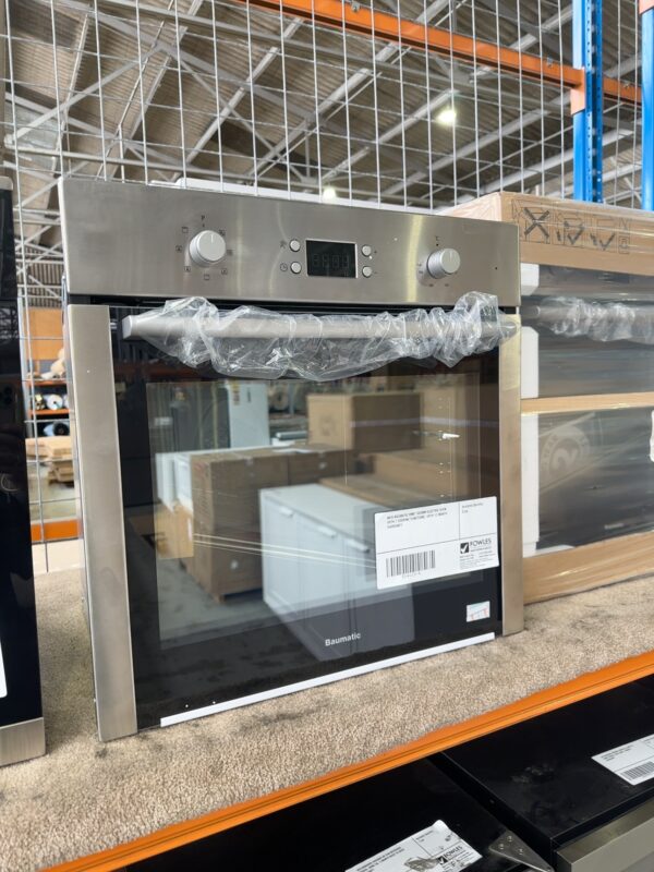 NEW BAUMATIC RM07 600MM ELECTRIC OVEN WITH 7 COOKING FUNCTIONS, WITH 12 MONTH WARRANTY