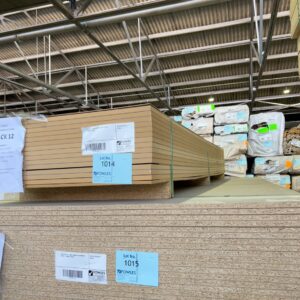 2580X750X16MM LAMINATED MDF SHEETS- (MIXED COLORS)