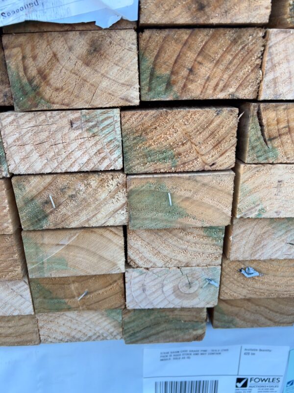 97X48 SAWN CASE GRADE PINE-70/6.0 (THIS PACK IS AGED STOCK AND MAY CONTAIN MOULD. SOLD AS IS)