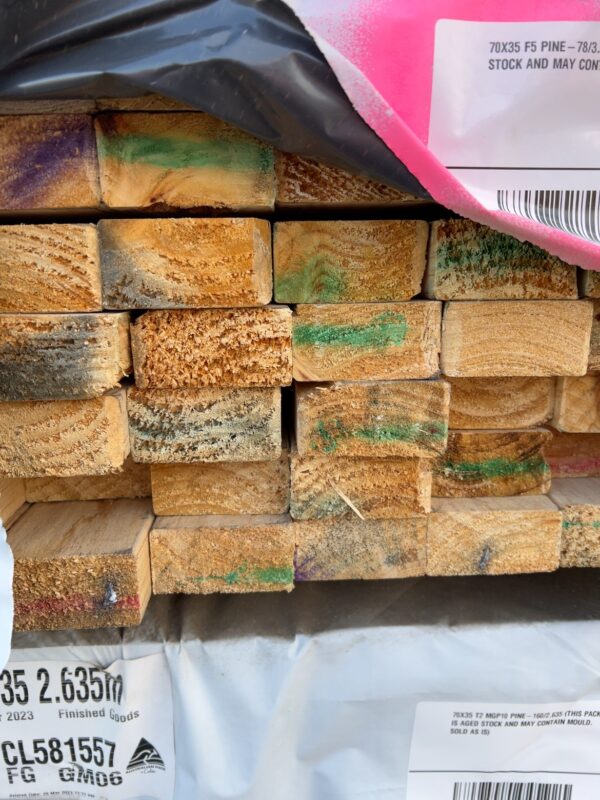 70X35 F5 PINE-78/3.0 (THIS PACK IS AGED STOCK AND MAY CONTAIN MOULD. SOLD AS IS)