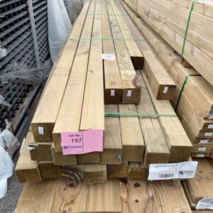 90X90 H4 CCA TREATED PINE POSTS-18/4.8 3/4.2 (PACK NO'S 359721, 368271 & 368275 IN 1 PACK)