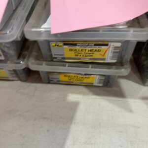 BOX OF OTTER BULLET HEAD NAILS, 2KG 50 X 2.0MM
