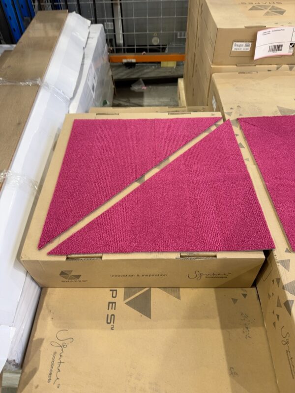 CARPET TILES - Right Angle Pink Flamingo (5.0m2)