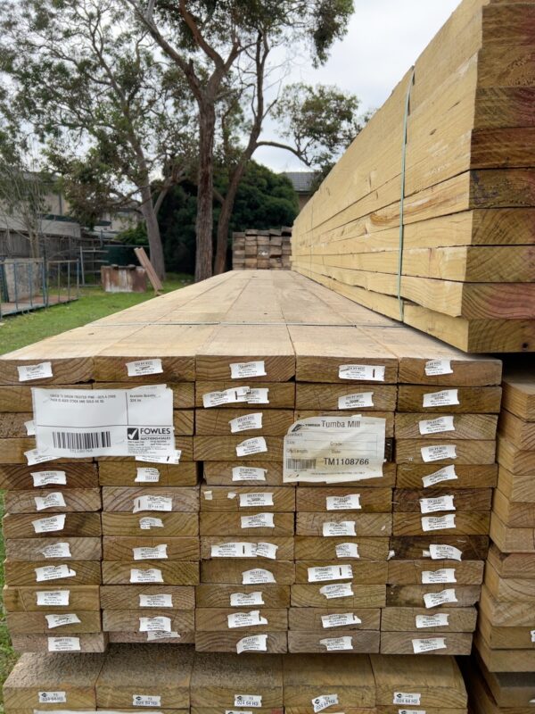 150X38 T3 GREEN TREATED PINE-60/5.4 (THIS PACK IS AGED STOCK AND SOLD AS IS)