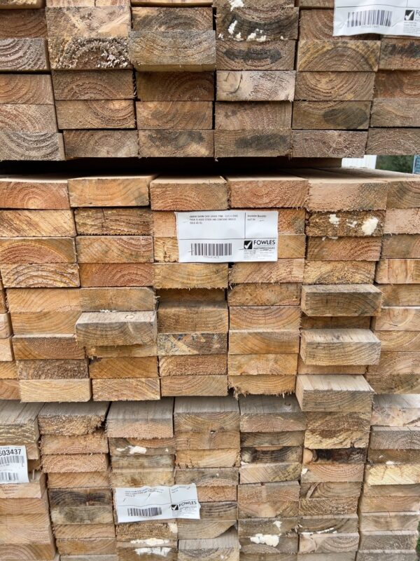 150X50 SAWN CASE GRADE PINE-63/5.4 (THIS PACK IS AGED STOCK AND CONTAINS MOULD. SOLD AS IS)