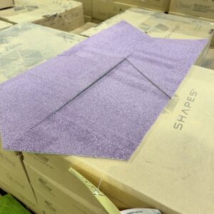 CARPET TILES - Trapezoid Lucky Lilac purple (3.24m2)