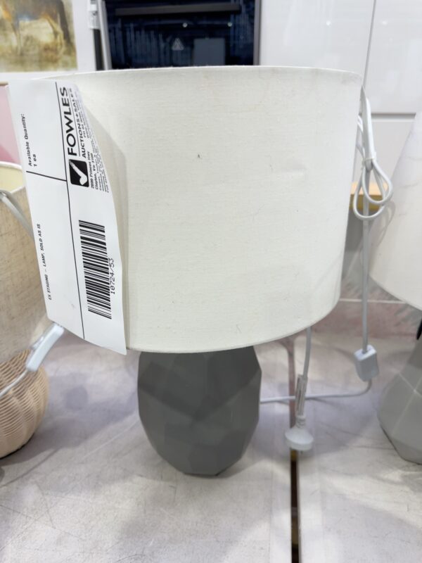 EX STAGING - LAMP, SOLD AS IS