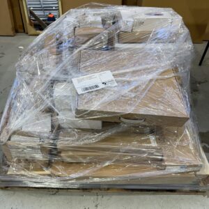 PALLET OF ASSORTED BATHROOM TAPWARE AND ACCESSORIES, POP UP WASTES, DIVERTERS, SPOUTS, WALL MIXERS, ETC SOLD AS IS