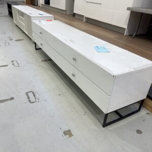 EX HIRE WHITE ENTERTAINMENT UNIT, SOLD AS IS