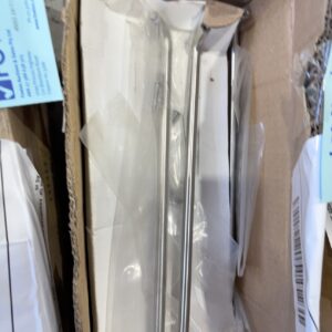 BOX OF ASSORTED CABINET HANDLES, SOLD AS IS
