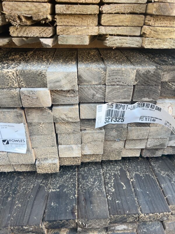 70X45 H3 GREEN MGP10 TREATED PINE-70/5.4 (THIS PACK IS AGED STOCK AND SOLD AS IS)