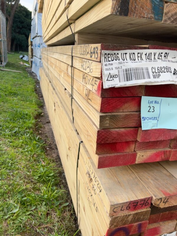 140X45 RED36 PINE-15/4.2 25/3.6 (THIS PACK IS AGED STOCK AND SOLD AS IS)