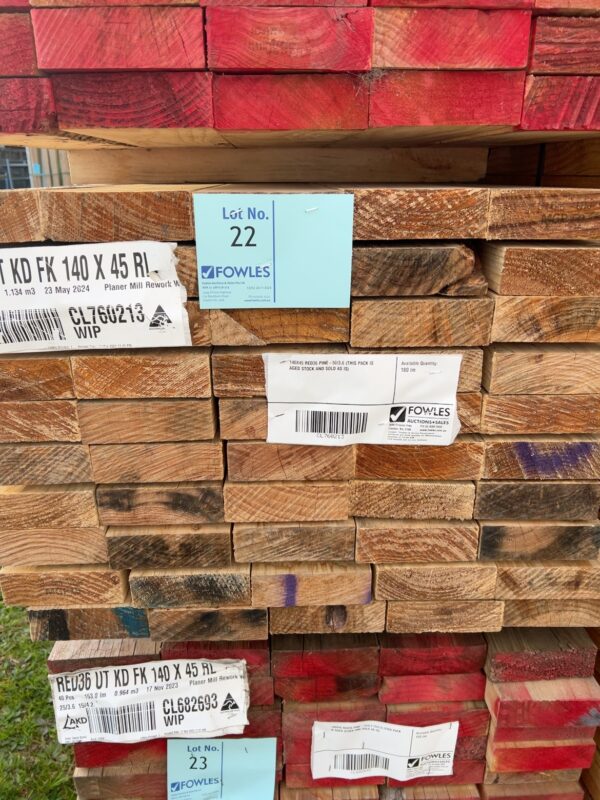 140X45 RED36 PINE-50/3.6 (THIS PACK IS AGED STOCK AND SOLD AS IS)