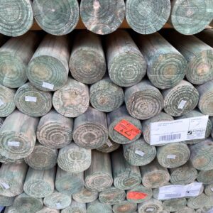 125MM PRECISION ROUND TREATED PINE POLES-34/1.8