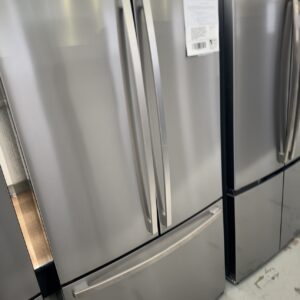 WESTINGHOUSE WHE6000SB FRENCH DOOR FRIDGE, 565 LITRE, 896MM WIDE, WITH FREEZER DRAWER, DUAL SEALED CRISPERS WITH HUMIDITY CONTROL, 4 STAR ENERGY, FLEX SPACE INTERIOR, FAMILY SAFE LOCKABLE DOOR COMPARTMENT, WITH 12 MONTH WARRANTY