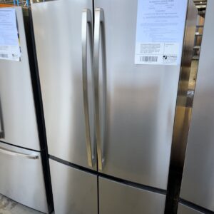 WESTINGHOUSE WQE6000SB S/STEEL QUAD DOOR FRIDGE 541 LITRE, 896MM WIDE, DUAL SEALED CRISPERS WITH HUMIDITY CONTROL, 4 STAR ENERGY, FLEXIBLE INTERIORS, LOCKABLE DOOR COMPARTMENT, SPILLSAFE GLASS SHELVING, FINGERPRINT RESISTANT WITH 12 MONTH WARRANTY