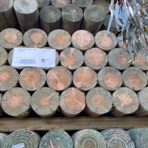 125MM PRECISION ROUND TREATED PINE POLES-34/1.8