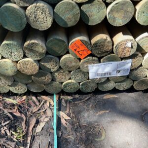 100MM PRECISION ROUND TREATED PINE POLES-42/1.8