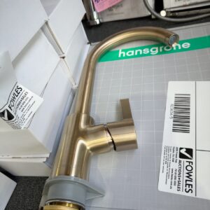 HANSGROHE TALIS GOOSENECK KITCHEN TAP, CHROME MODEL 14863143 RRP$750 WITH 12 MONTH WARRANTY