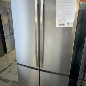 WESTINGHOUSE WQE6000SB S/STEEL QUAD DOOR FRIDGE 541 LITRE, 896MM WIDE, DUAL SEALED CRISPERS WITH HUMIDITY CONTROL, 4 STAR ENERGY, FLEXIBLE INTERIORS, LOCKABLE DOOR COMPARTMENT, SPILLSAFE GLASS SHELVING, FINGERPRINT RESISTANT WITH 12 MONTH WARRANTY