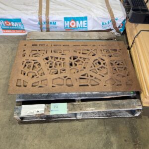 PALLET OF DECORATIVE PANELS