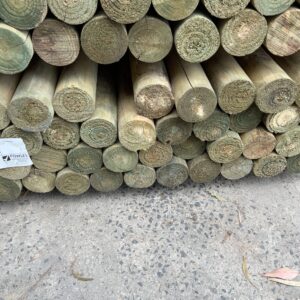 100MM PRECISION ROUND TREATED PINE POLES-42/1.8