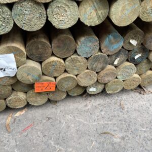 100MM PRECISION ROUND TREATED PINE POLES-42/1.8