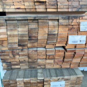 110X31 MIXED HARDWOOD WEATHERED DECKING SHORTS