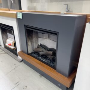 EX DISPLAY DIMPLEX SHERWOOD DARK GREY ELECTRIC FIREPLACE SWD20-AU, 2KW, RRP$2899 & 3 MONTH WARRANTY SOLD AS IS