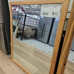 NEW COWEN MESSMATE TIMBER FRAMED MIRROR, 850MM X 1020MM