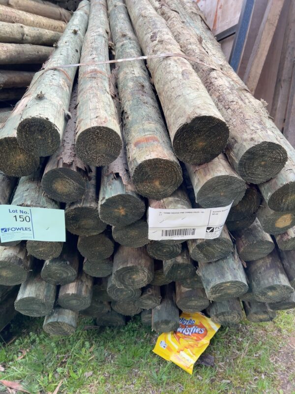 75-100MM TREATED PINE CAMBIO POLES-60/2.1