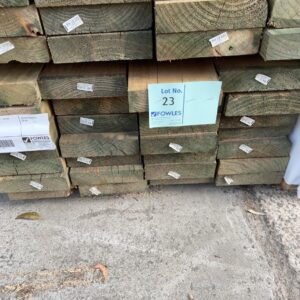 200X50 TREATED PINE SLEEPERS - 28X3M