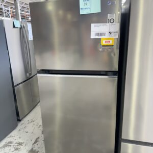 LG 375 LITRE FLATDOOR PLATINUM FINISH FRIDGE WITH TOP MOUNT FREEZER, GT-5S 12 MONTH WARRANTY