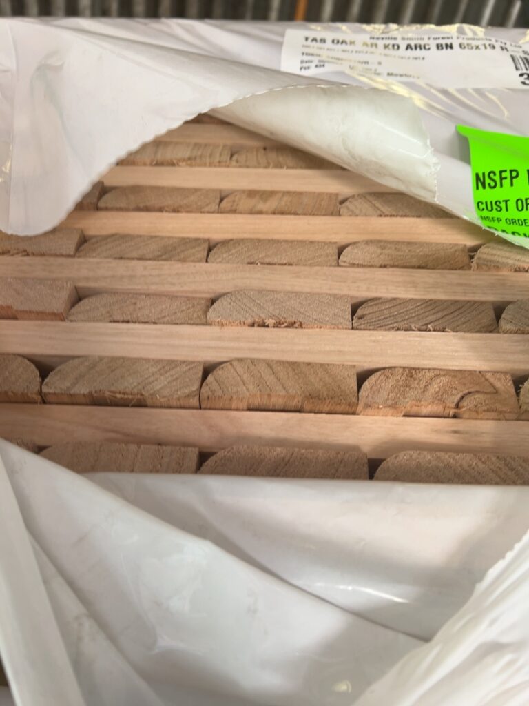 65X19 TAS OAK BULLNOSE ARCHITRAVES SHORTS