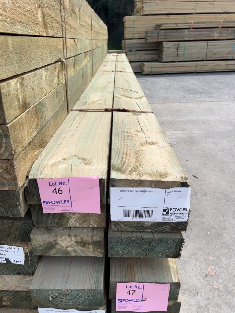 200X75 TREATED PINE SLEEPERS-6/5.4