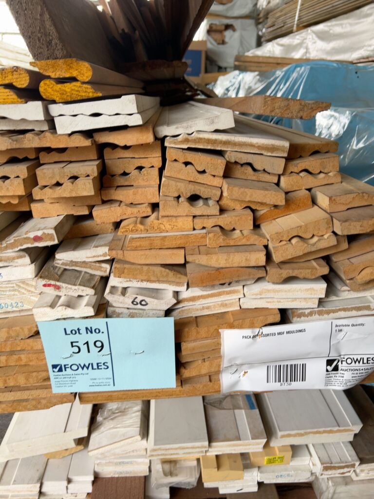 PACK OF ASSORTED MDF MOULDINGS