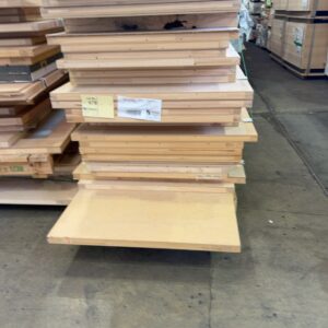 PALLET OF ASST'D MOSTLY SOLID DOORS IN VARIOUS STYLES AND SIZES