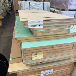 PALLET OF ASST'D MOSTLY SOLID DOORS IN VARIOUS STYLES AND SIZES