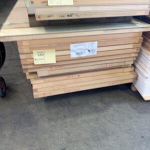 PALLET OF ASST'D MOSTLY SOLID DOORS IN VARIOUS STYLES AND SIZES