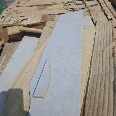 PALLET OF GREY PATTERN TILE 600MM X 150MM, #7