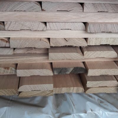 85X19 TAS OAK STANDARD GRADE BULLNOSE ARCHITRAVES SHORTS