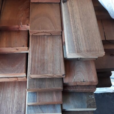 86X19 FEATURE GRADE SPOTTED GUM DECKING- (PACK CONSISTS OF RANDOM SHORT LENGTHS)