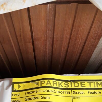 130X19 FEATURE GRADE SPOTTED GUM FLOORING