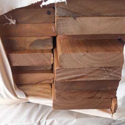 86X19 FEATURE SPOTTED GUM DECKING (PACK CONSISTS OF RANDOM SHORT LENGTHS)