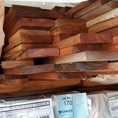 86X19 FEATURE GRADE SPOTTED GUM DECKING- (PACK CONSISTS OF RANDOM SHORT LENGTHS)